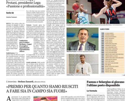 Dal Giornale di Brescia del 17 Febbraio 2021