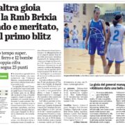 Giornale di Brescia del 26 Ottobre 2020