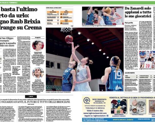 Giornale di Brescia del 13 Marzo 2021