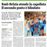 Dal Giornale di Brescia del 24 aprile 2021