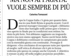 Dal Giornale di Brescia del 8 Marzo 2022